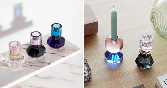 Top 10: De hotteste glas lysestager
