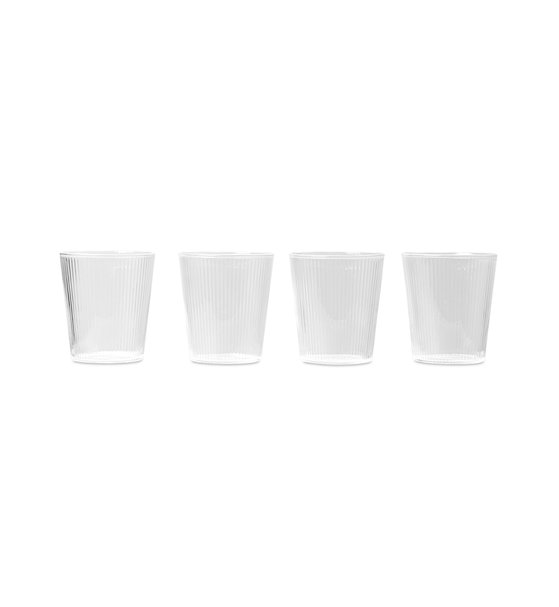 Cone Glasses, Set of 4