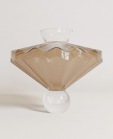 Stori Glas Vase Ballerina, Coffee