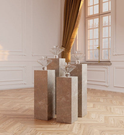 Ballerina Vase in Clear